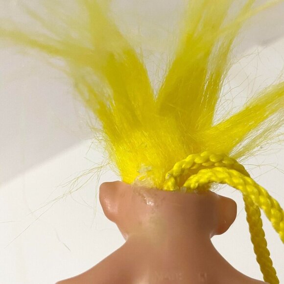 Vintage Troll Doll Necklace Made in Korea Collectible Toy - Picture 10 of 16